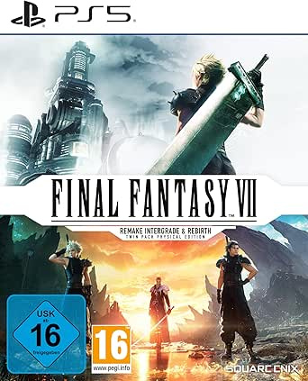 Final Fantasy VII (7) Remake Intergrade and Final Final Fantasy VII Rebirth twin pack (PS5) in de groep HOME ELECTRONICS / Spelconsoles en accessoires / Sony PlayStation 5 / Spel bij TP E-commerce Nordic AB (D36015)