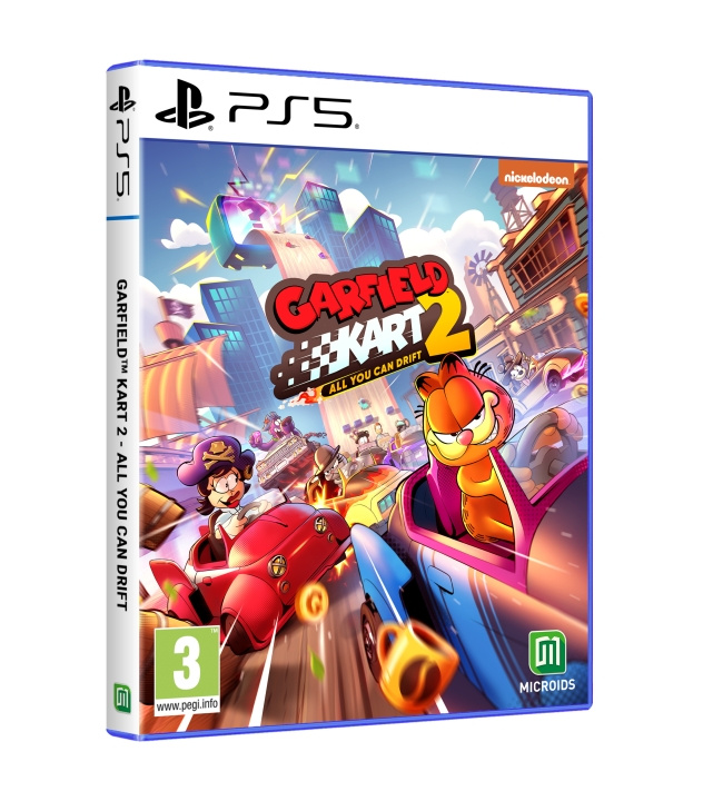 Garfield Kart 2 - All you can drift (PS5) in de groep HOME ELECTRONICS / Spelconsoles en accessoires / Sony PlayStation 5 / Spel bij TP E-commerce Nordic AB (D36036)