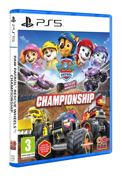 PAW Patrol Rescue Wheels: Championship (PS5) in de groep HOME ELECTRONICS / Spelconsoles en accessoires / Sony PlayStation 5 / Spel bij TP E-commerce Nordic AB (D36045)