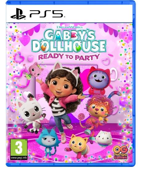 DreamWorks Gabby\'s Dollhouse: Ready to Party (PS5) in de groep HOME ELECTRONICS / Spelconsoles en accessoires / Sony PlayStation 5 / Spel bij TP E-commerce Nordic AB (D36051)