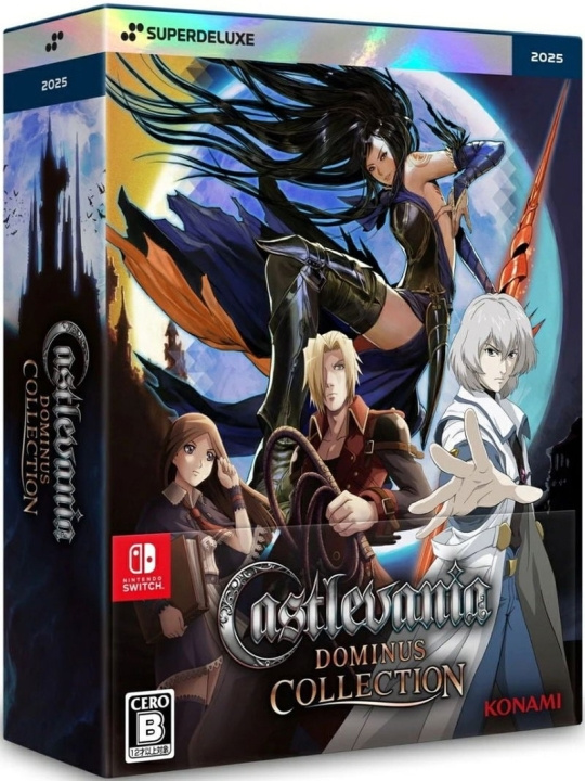 Castlevania Dominus Collection (Deluxe Edition (Multi in Language/Import) (PS5) in de groep HOME ELECTRONICS / Spelconsoles en accessoires / Sony PlayStation 5 / Spel bij TP E-commerce Nordic AB (D36052)