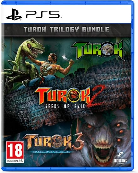 Turok Trilogy Bundle (PS5) in de groep HOME ELECTRONICS / Spelconsoles en accessoires / Sony PlayStation 5 / Spel bij TP E-commerce Nordic AB (D36054)