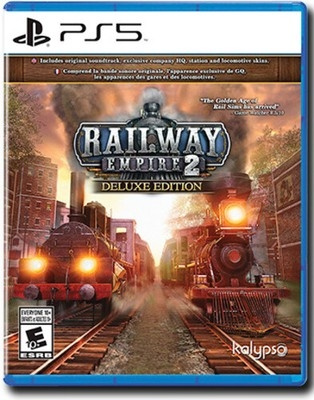Railway Empire 2 Deluxe Edition (Import) (PS5) in de groep HOME ELECTRONICS / Spelconsoles en accessoires / Sony PlayStation 5 / Spel bij TP E-commerce Nordic AB (D36091)