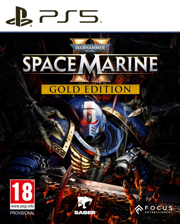 Warhammer 40,000: Space Marine 2 (Gold Edition) (PS5) in de groep HOME ELECTRONICS / Spelconsoles en accessoires / Sony PlayStation 5 / Spel bij TP E-commerce Nordic AB (D36227)