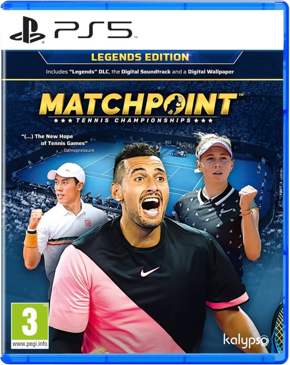 Matchpoint: Tennis Championships - Legends Edition (FR/Multi in game) (PS5) in de groep HOME ELECTRONICS / Spelconsoles en accessoires / Sony PlayStation 5 / Spel bij TP E-commerce Nordic AB (D36234)