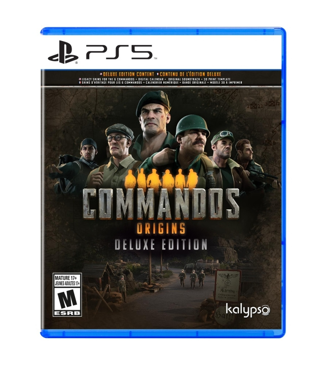 Commandos Origins Deluxe Edition (Import) (PS5) in de groep HOME ELECTRONICS / Spelconsoles en accessoires / Sony PlayStation 5 / Spel bij TP E-commerce Nordic AB (D36263)
