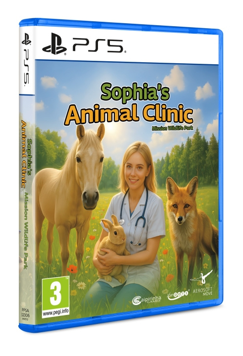 Sophia\'s Animal Clinic - Mission Wildlife Park (PS5) in de groep HOME ELECTRONICS / Spelconsoles en accessoires / Sony PlayStation 5 / Spel bij TP E-commerce Nordic AB (D36271)