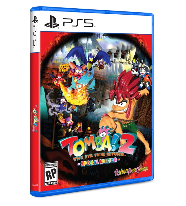 Tomba! 2: The Evil Swine Return Remastered (Limited Run) (Import) (PS5) in de groep HOME ELECTRONICS / Spelconsoles en accessoires / Sony PlayStation 5 / Spel bij TP E-commerce Nordic AB (D36332)