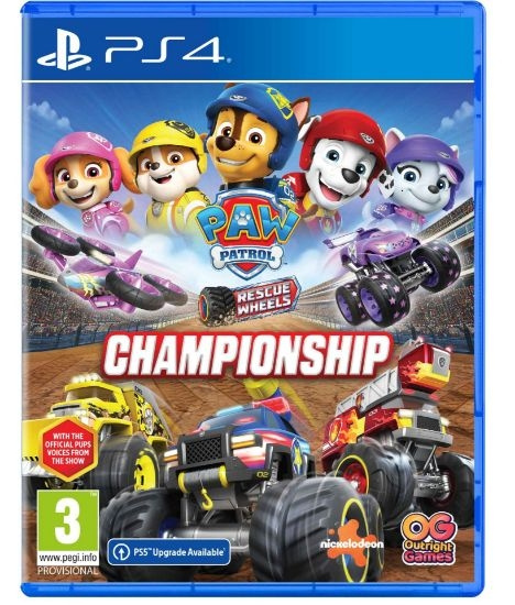 Bandai Namco PAW Patrol Rescue Wheels: Championship in de groep HOME ELECTRONICS / Spelconsoles en accessoires / Sony PlayStation 4 / Spel bij TP E-commerce Nordic AB (D36376)