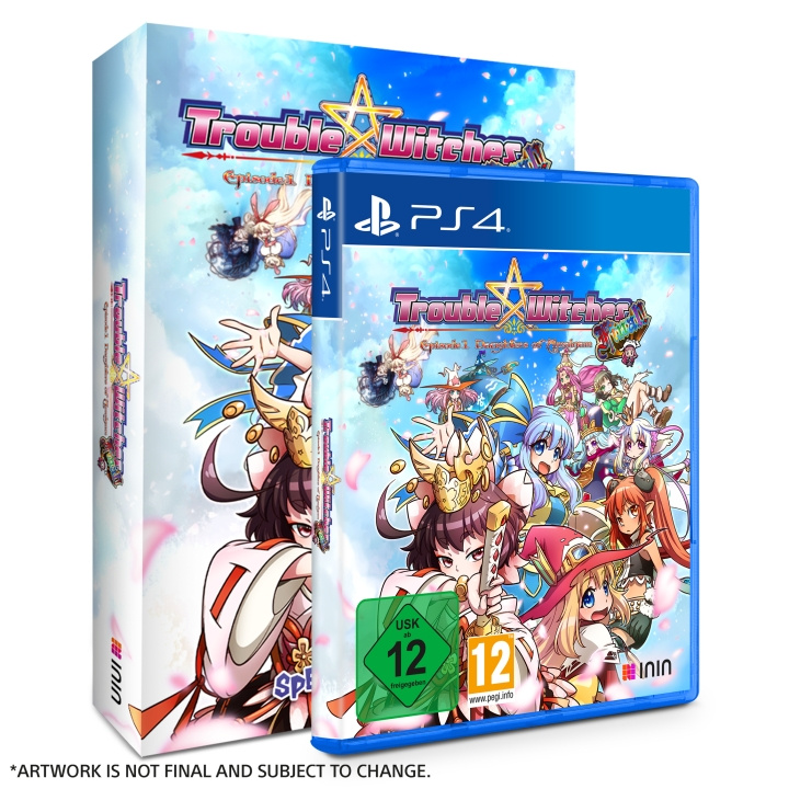ININ Trouble Witches Final: Episode 1 - Daughters of Amalgam (Special Edition) in de groep HOME ELECTRONICS / Spelconsoles en accessoires / Sony PlayStation 4 / Spel bij TP E-commerce Nordic AB (D36400)