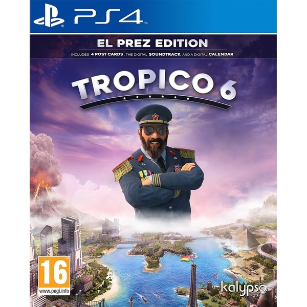 Kalypso Tropico 6 (El Prez Edition) in de groep HOME ELECTRONICS / Spelconsoles en accessoires / Sony PlayStation 4 / Spel bij TP E-commerce Nordic AB (D36416)