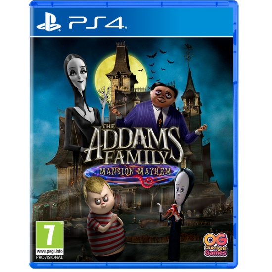 Outright Games The Addams Family: Mansion Mayhem in de groep HOME ELECTRONICS / Spelconsoles en accessoires / Sony PlayStation 4 / Spel bij TP E-commerce Nordic AB (D36433)