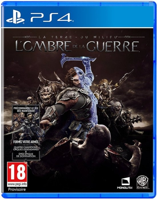 WARNER HOME VIDEO Middle-Earth: Shadow Of War in de groep HOME ELECTRONICS / Spelconsoles en accessoires / Sony PlayStation 4 / Spel bij TP E-commerce Nordic AB (D36444)