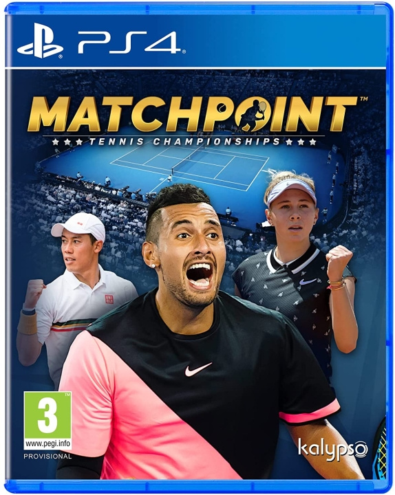 Kalypso Matchpoint: Tennis Championships - Legends Edition in de groep HOME ELECTRONICS / Spelconsoles en accessoires / Sony PlayStation 4 / Spel bij TP E-commerce Nordic AB (D36481)