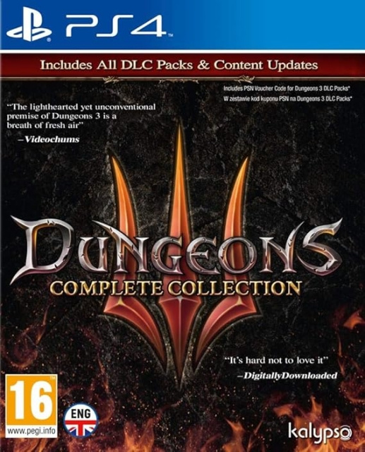 Kalypso Dungeons 3 Complete Collection (DE/Multi in Game) in de groep HOME ELECTRONICS / Spelconsoles en accessoires / Sony PlayStation 4 / Spel bij TP E-commerce Nordic AB (D36485)