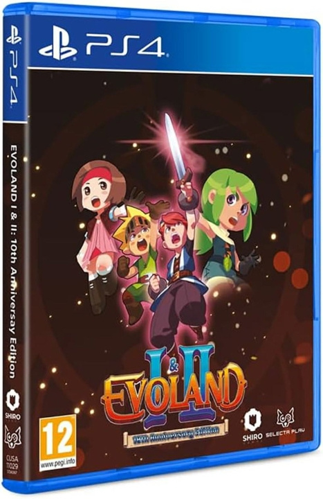 Selecta Play Evoland 1 and 2 - 10th Anniversary Edition in de groep HOME ELECTRONICS / Spelconsoles en accessoires / Sony PlayStation 4 / Spel bij TP E-commerce Nordic AB (D36499)
