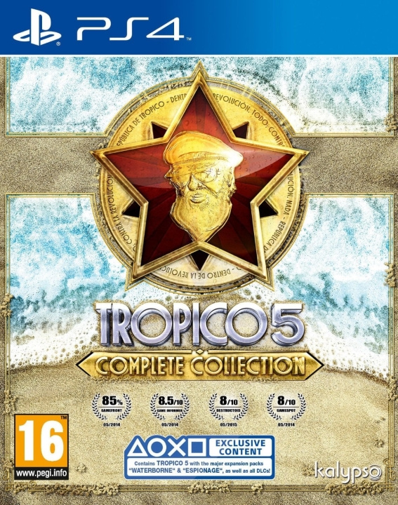 Kalypso Tropico 5 - Complete Collection in de groep HOME ELECTRONICS / Spelconsoles en accessoires / Sony PlayStation 4 / Spel bij TP E-commerce Nordic AB (D36515)