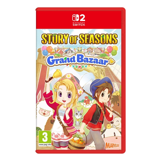 Marvelous Story of Seasons: Grand Bazaar in de groep HOME ELECTRONICS / Spelconsoles en accessoires / Nintendo Switch 2 / Games bij TP E-commerce Nordic AB (D36539)