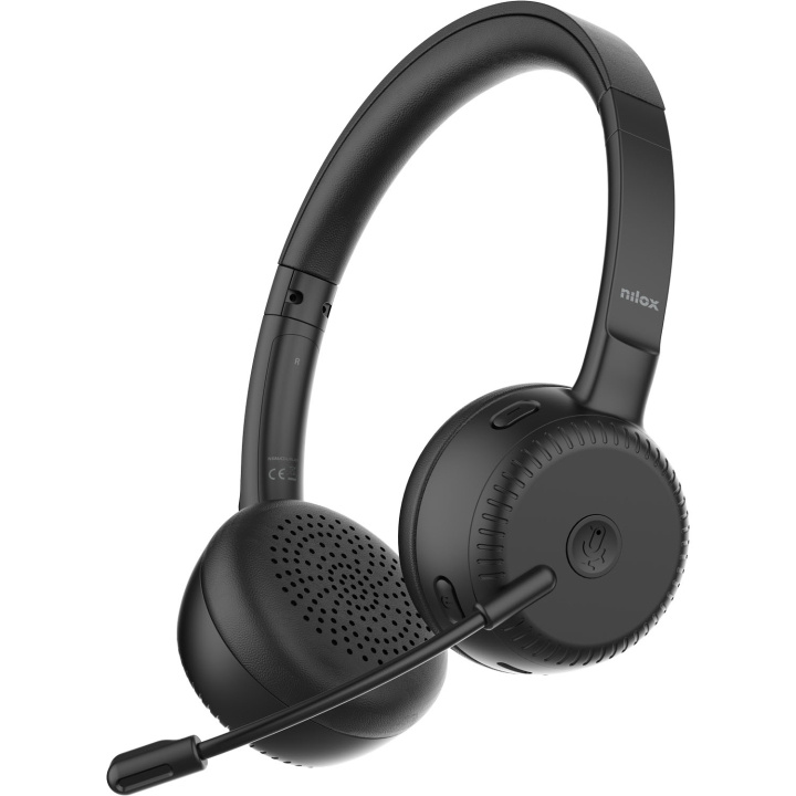 Nilox Trådlöst headset inkl. USB-C/USB-A Dongel in de groep COMPUTERS & RANDAPPARATUUR / Computeraccessoires / Koptelefoon bij TP E-commerce Nordic AB (D36548)