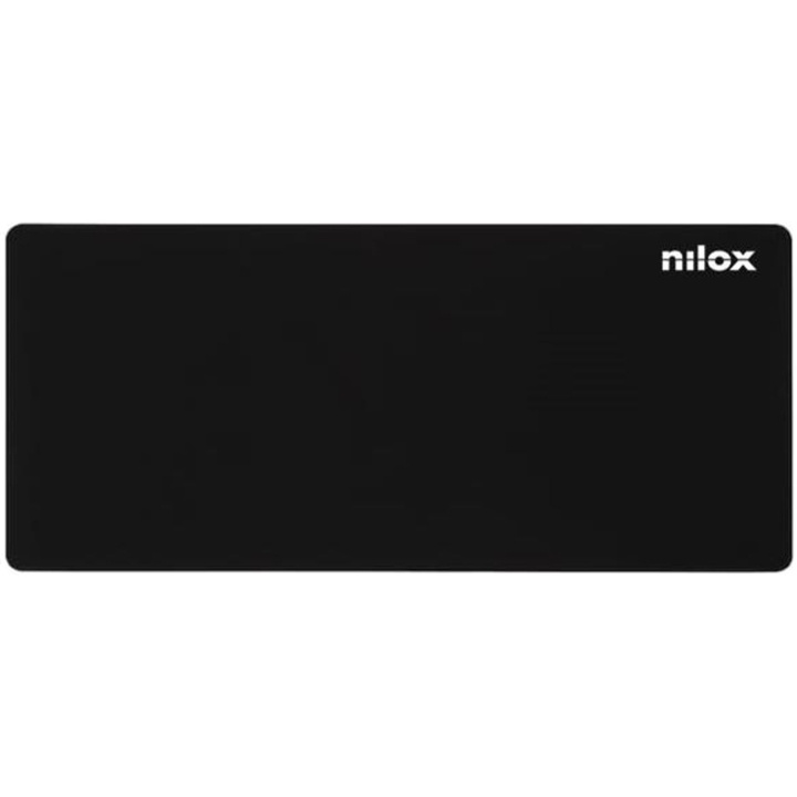 Nilox Musmatta XXL 80x30 cm Svart in de groep COMPUTERS & RANDAPPARATUUR / Muizen en toetsenborden / Muismat bij TP E-commerce Nordic AB (D36558)