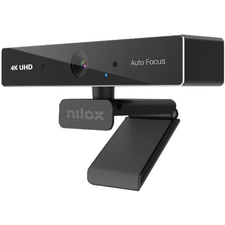 Nilox Webbkamera 4K 30FPS Autofokus in de groep COMPUTERS & RANDAPPARATUUR / Computeraccessoires / Webcamera\'s bij TP E-commerce Nordic AB (D36560)
