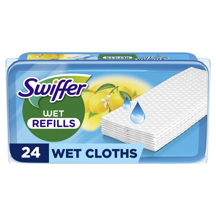 Swiffer Dammvippa refiller 24st fuktiga med citrusdoft in de groep HUISHOUDEN & TUIN / Schoonmaakproducten / Wassen bij TP E-commerce Nordic AB (D36585)