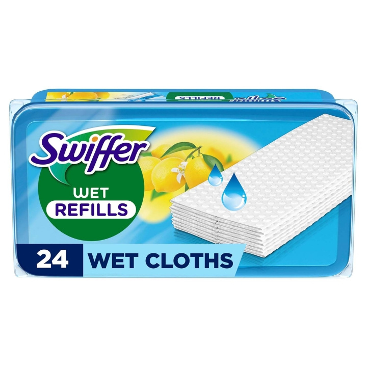 Swiffer Dammvippa refiller 48st 2x24 Fuktiga med citrusdoft in de groep HUISHOUDEN & TUIN / Schoonmaakproducten / Wassen bij TP E-commerce Nordic AB (D36587)