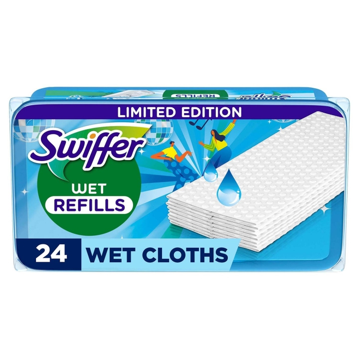 Swiffer Refilldukar 24st fuktiga med Citrondoft 