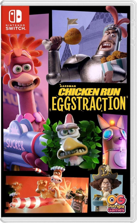 Chicken Run: Eggstraction (Switch) in de groep HOME ELECTRONICS / Spelconsoles en accessoires / Nintendo Switch / Games bij TP E-commerce Nordic AB (D36657)