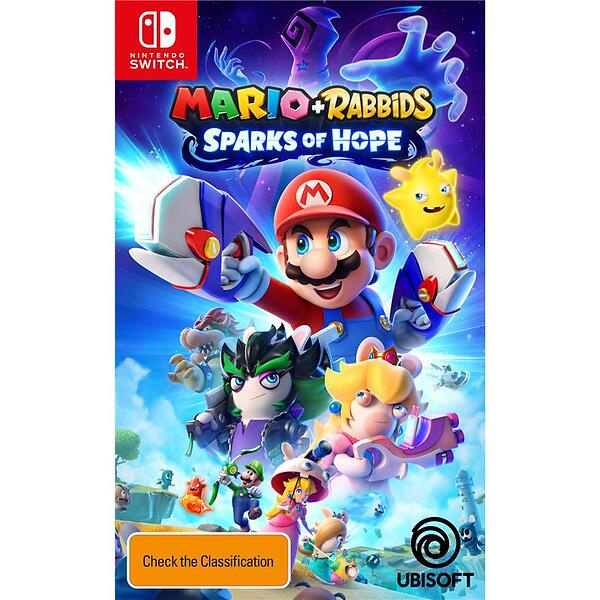 Mario + Rabbids: Sparks of Hope (Cosmic Edition) (Switch) in de groep HOME ELECTRONICS / Spelconsoles en accessoires / Nintendo Switch / Games bij TP E-commerce Nordic AB (D36679)