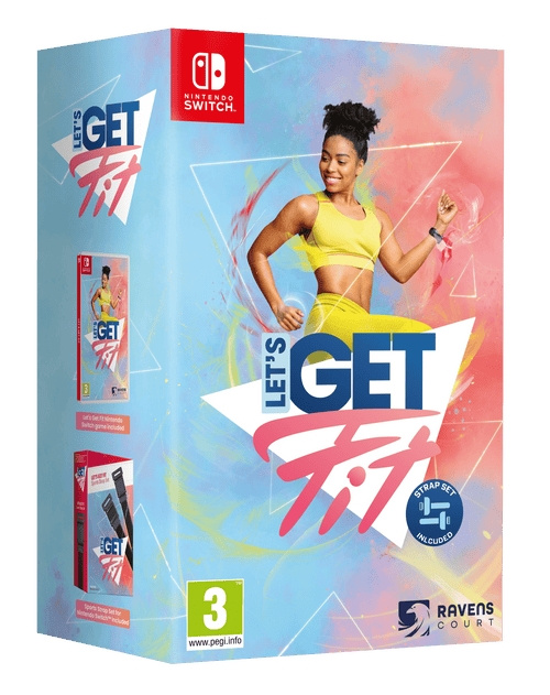 Let\'s Get Fit Includes Joy Con Straps (Switch) in de groep HOME ELECTRONICS / Spelconsoles en accessoires / Nintendo Switch / Games bij TP E-commerce Nordic AB (D36681)