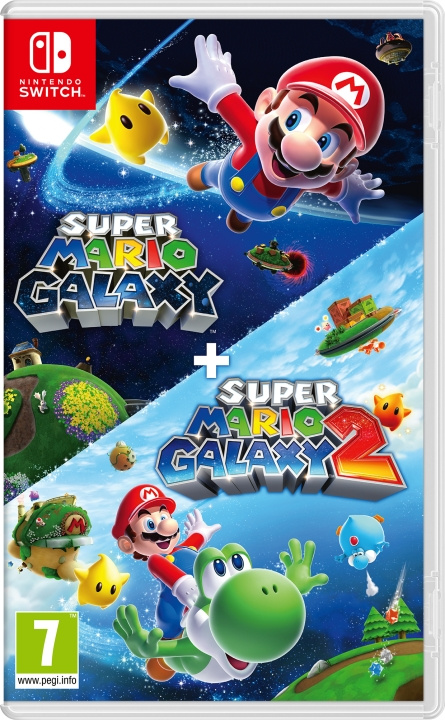 Super Mario Galaxy and Super Mario Galaxy 2 (Switch) in de groep HOME ELECTRONICS / Spelconsoles en accessoires / Nintendo Switch / Games bij TP E-commerce Nordic AB (D36684)