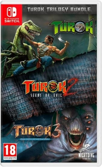 Turok Trilogy Bundle (Switch) in de groep HOME ELECTRONICS / Spelconsoles en accessoires / Nintendo Switch / Games bij TP E-commerce Nordic AB (D36704)