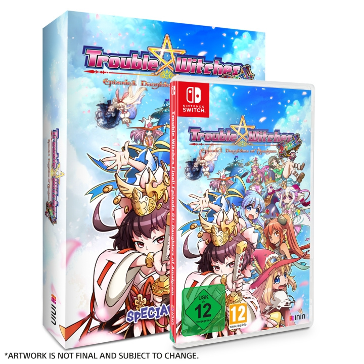 Trouble Witches Final: Episode 1 - Daughters of Amalgam (Special Edition) (Switch) in de groep HOME ELECTRONICS / Spelconsoles en accessoires / Nintendo Switch / Games bij TP E-commerce Nordic AB (D36715)