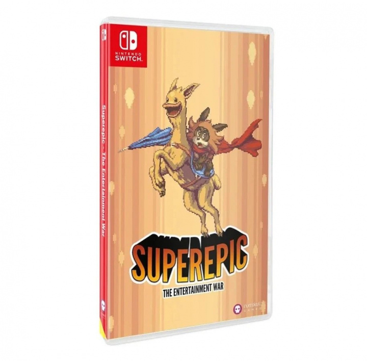 SuperEpic: The Entertainment War (Special Limited Edition) (Switch) in de groep HOME ELECTRONICS / Spelconsoles en accessoires / Nintendo Switch / Games bij TP E-commerce Nordic AB (D36717)