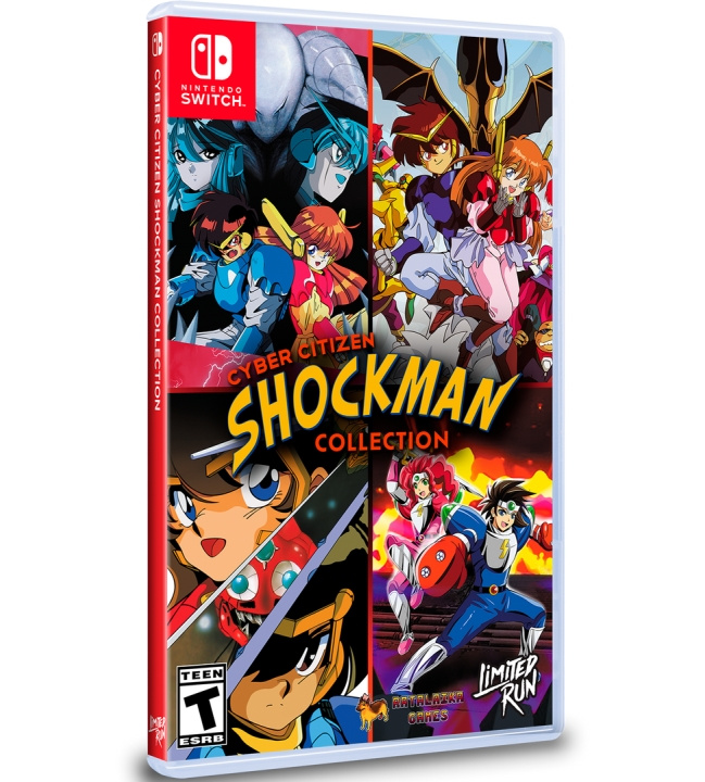 Cyber Citizen Shockman Collection (Import) (Switch) in de groep HOME ELECTRONICS / Spelconsoles en accessoires / Nintendo Switch / Games bij TP E-commerce Nordic AB (D36718)