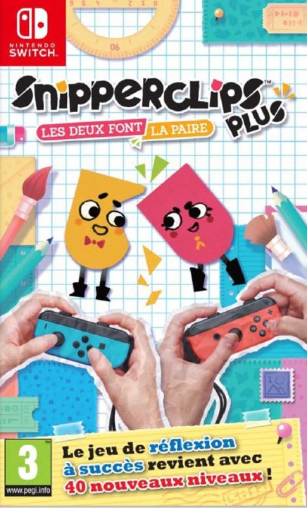 Snipperclips Plus (FR/Multi in Game) (Switch) in de groep HOME ELECTRONICS / Spelconsoles en accessoires / Nintendo Switch / Games bij TP E-commerce Nordic AB (D36799)