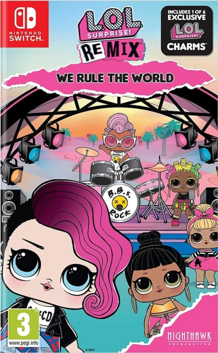 L.O.L. Suprise! - Remix Edition: We Rule the World (Switch) in de groep HOME ELECTRONICS / Spelconsoles en accessoires / Nintendo Switch / Games bij TP E-commerce Nordic AB (D36819)
