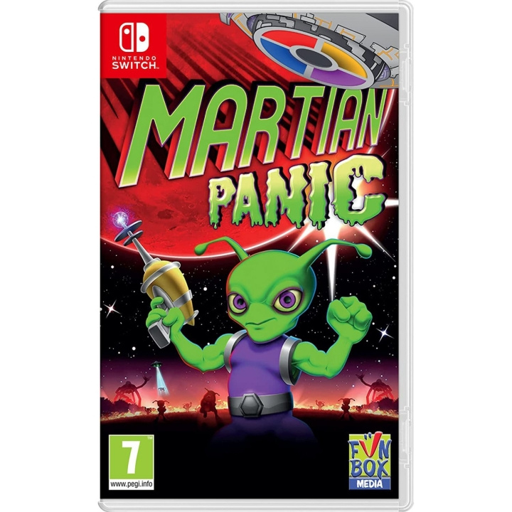 Martian Panic (Switch) in de groep HOME ELECTRONICS / Spelconsoles en accessoires / Nintendo Switch / Games bij TP E-commerce Nordic AB (D36889)