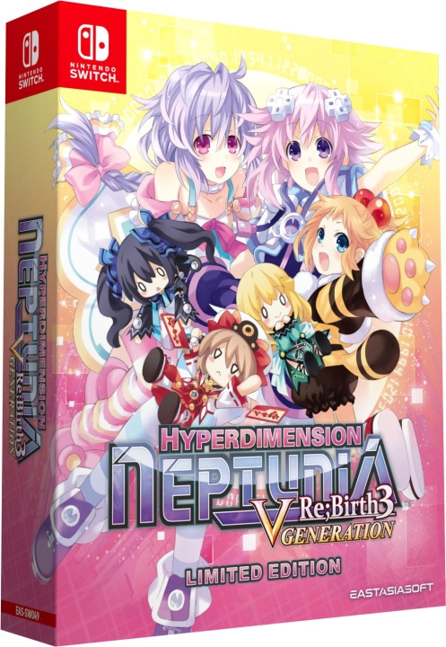 Hyperdimension Neptunia ReBirth3: V Generation (Limited Edition) (Import) (Switch) in de groep HOME ELECTRONICS / Spelconsoles en accessoires / Nintendo Switch / Games bij TP E-commerce Nordic AB (D36911)