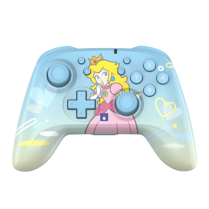 Hori Draadloze Nintendo Switch-pad - Peach - Lichtblauw - Switch/Switch 2 in de groep HOME ELECTRONICS / Spelconsoles en accessoires / Nintendo Switch 2 bij TP E-commerce Nordic AB (D36993)