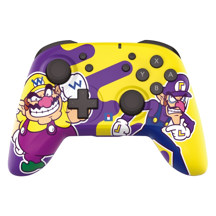 Hori Draadloze Hori PAD - Wario & Waluigi - Switch/Switch 2 in de groep HOME ELECTRONICS / Spelconsoles en accessoires / Nintendo Switch 2 bij TP E-commerce Nordic AB (D36994)