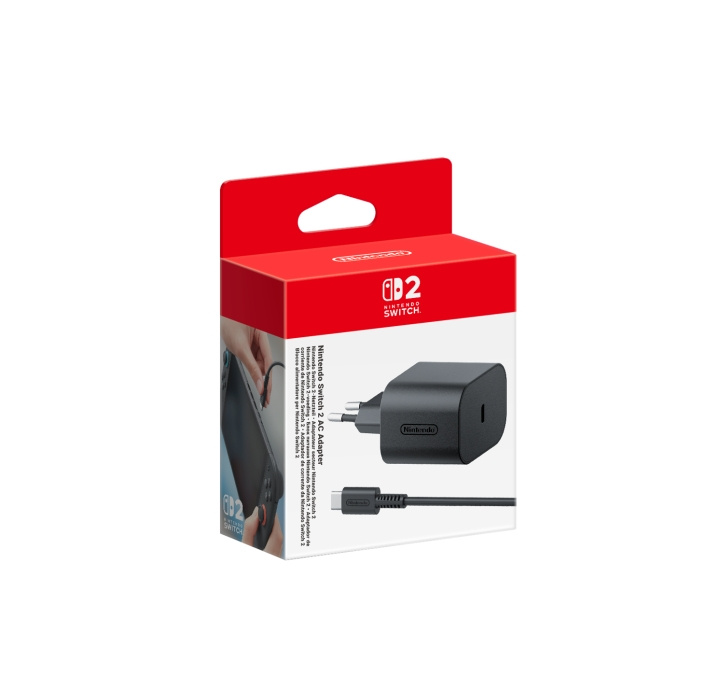 Nintendo Switch 2 AC-adapter in de groep HOME ELECTRONICS / Spelconsoles en accessoires / Nintendo Switch 2 / Accessoires bij TP E-commerce Nordic AB (D37008)