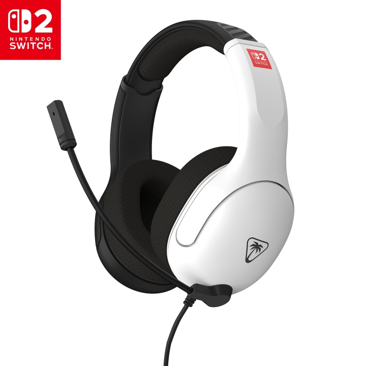 Turtle Beach Airlite Fit-headset zwart-wit - Nintendo Switch 2 in de groep HOME ELECTRONICS / Spelconsoles en accessoires / Nintendo Switch 2 / Accessoires bij TP E-commerce Nordic AB (D37011)