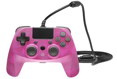 Snakebyte PS4 Game:Pad 4 S bedraad (Bubblegum camo) in de groep HOME ELECTRONICS / Spelconsoles en accessoires / Sony PlayStation 4 / Accessoires bij TP E-commerce Nordic AB (D37013)