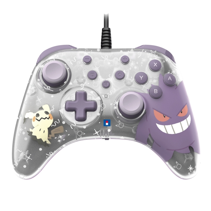 Hori Hori PAD voor Switch 2 (Gengar & Mimikyu) - Paars in de groep HOME ELECTRONICS / Spelconsoles en accessoires / Nintendo Switch 2 bij TP E-commerce Nordic AB (D37035)