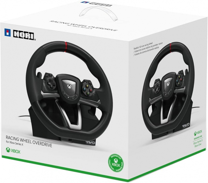 Hori Xbox Wireless Racing Wheel Overdrive in de groep HOME ELECTRONICS / Spelconsoles en accessoires / Xbox Series X bij TP E-commerce Nordic AB (D37049)