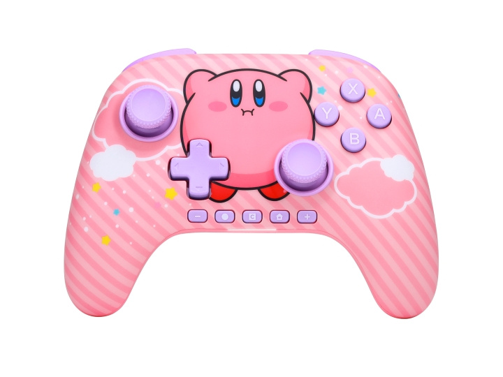 PowerA PowerA Advantage Wireless Controller Nintendo Switch 2 - Kirby Puff in de groep HOME ELECTRONICS / Spelconsoles en accessoires / Nintendo Switch 2 / Accessoires bij TP E-commerce Nordic AB (D37052)