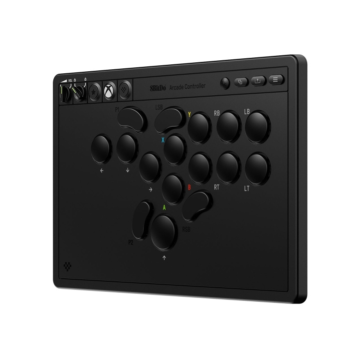 8Bitdo Arcade-controller Xbox/pc - Zwart in de groep HOME ELECTRONICS / Spelconsoles en accessoires / Xbox bij TP E-commerce Nordic AB (D37058)