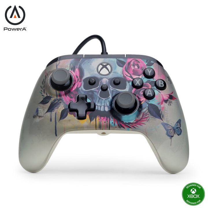 PowerA Advantage Plus bedrade controller - Bloom & Gloom in de groep HOME ELECTRONICS / Spelconsoles en accessoires / Xbox Series X / Accessoires bij TP E-commerce Nordic AB (D37063)